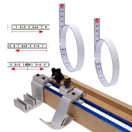 Cinta métrica de acero autoadhesiva Luxshiny con escala métrica miniatura 2