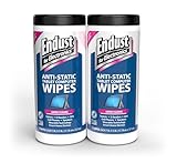 Endust For Electronics; Anti-Static Screen & Surface Cleaning Wipes; For Tablet, E-Reader, Monitor, Laptop, Phone, TV, and More; Pre-Moistened, Alcohol & Ammonia Free, 140 Wipes (Pack of 2)