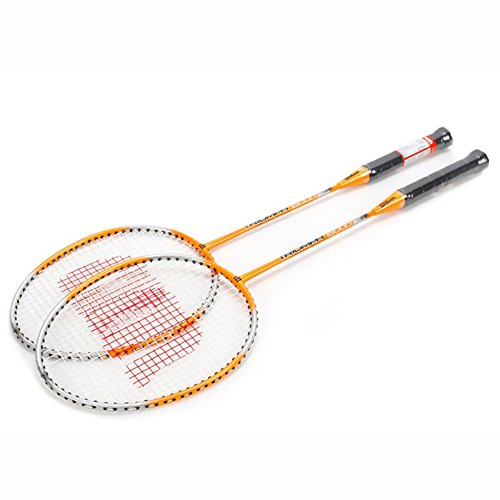[Wilson] Triumph 6000 Badminton Racket Orange 675Mm 100G Racket 2P + Case 1P For Beginner #TOP5