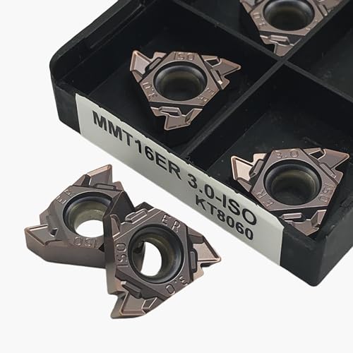 Inserts MMT16IR 16ER en carbure KT8060 pour outil de tournage CNC pas 1.0 à 3.0