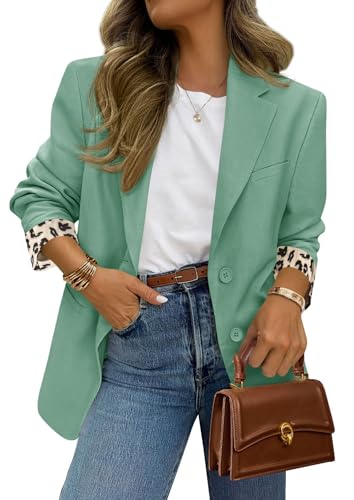 PRETTYGARDEN Blazers for Women 2026 Fall Work Office Suit Jackets