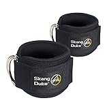 Correa De Tobillo De Fitness para Máquinas De Cable para Retrocesos, Puños De Tobillo para Caderas, Isquiotibiales, Cuádriceps, Abdominales, Glúteos, Entrenamiento para Mujeres Y Hombres Ajustable