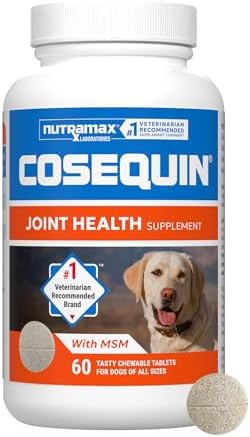 Nutramax Cosequin for Dogs Joint Health Supplement, Contains Gluc...