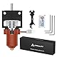 Creality Official K1/K1 Max/K1C Upgrade Ceramic Heating Block Hotend Kit, Unicorn Quick Swap Nozzle Kit, hochtemperaturbeständig, integriertes Ganzmetall-Design-Kit für K1 Series 3D-Drucker