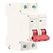 Produktbild Broco 2P DC 500V 32A Mini Circuit Breaker MCB Sicherheits Breaker DZ47-63Z-2P