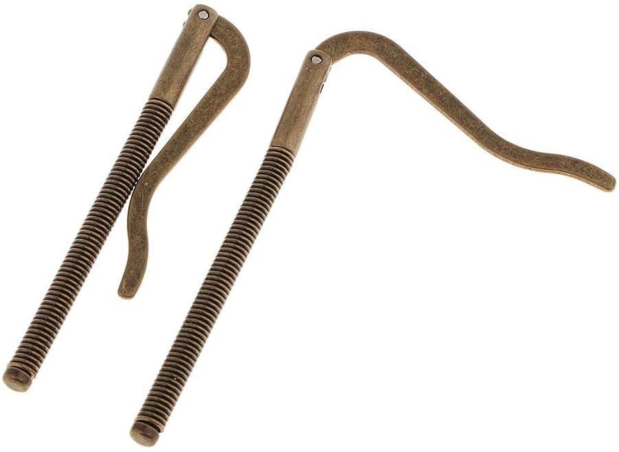 PULABO 5 pcs Metal Money Clip Bar Wallet Replacement Parts Spring Clamp Cash Holder 90mm Popular4