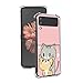 Beaucov Galaxy Z Flip 4 Case, Green Cat Yellow Cat Drop Protection Shockproof Case TPU Full Body Protective Scratch-Resistant Cover for Samsung Galaxy Z Flip 4 5G