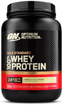 ON WHEY GOLD STANDARD BAUNILHA 1,5LBS (682G)
