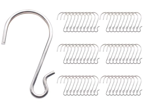 Abiyou 60 Pezzi Ganci a S Cucina in Acciaio Inox,