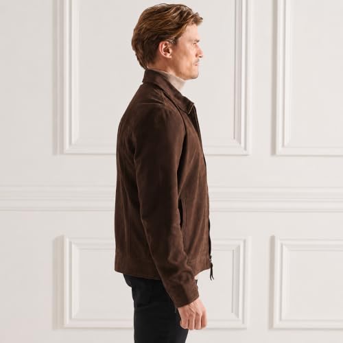 Image of Leather Jacket For Men Suede