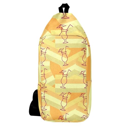 Sac à dos à bandoulière boisson et jus de fruits pour voyage et randonnée homme