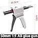 HFYJJHKQ 1:1 glue gun AB epoxy sealant gun 50ml 1:1 manual glue gun AB two-component glue dispensing gun kit