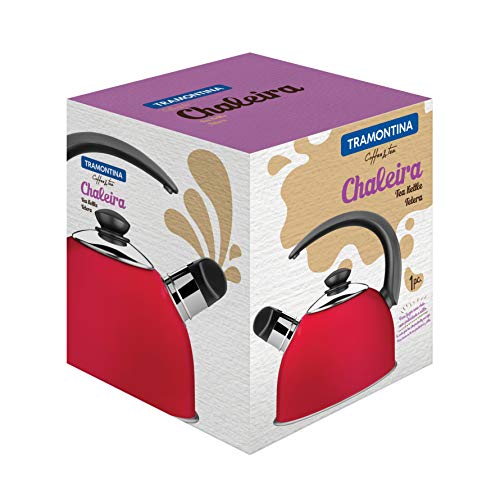 Chaleira Tramontina Vermelha
