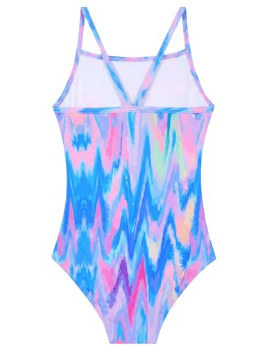 Image of Girls Swimsuits One-Piece Bathing Suits Multicolor Kids Sport Summer Beach Swimwear for 2-10 Years Old
