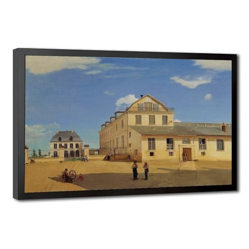 Toile Soissons Camille Corot pour cadre de bureau élégant