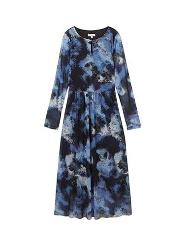 Robe Tom Tailor femme robe mi-longue fluide et légère été
