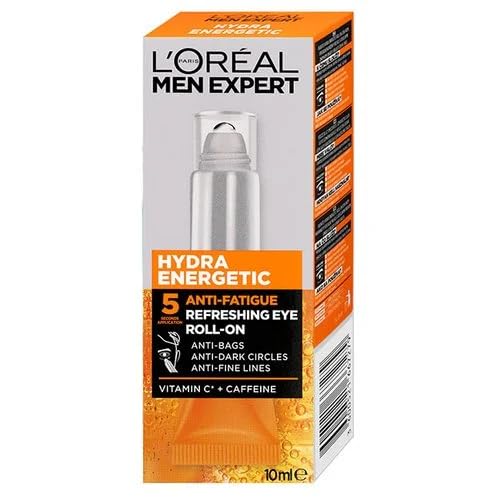L'Oréal Paris Men Expert Hydra Energetic Ice Cold Eye Roller with Vitamin C and Caffeine for Dark Circles and Puffiness-picture-13
