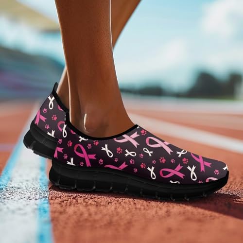 Image of Women's Loafers Slip On Slip Shoe Casual Walking Shoes Non Slip Work Shoes Mesh Athletic Sneakers