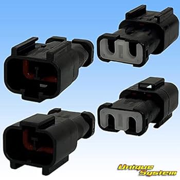 Amazon | 矢崎総業 250型 58コネクタ Xタイプ 防水 2極 カプラー