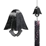 A.F.N.A.L Japanese Wind Chime Cast-Iron Outdoor Ornament for Garden, Patio & Balcony, Hanging Metal