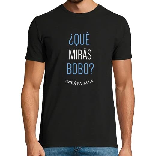latostadora Camiseta Manga Corta Que Miras Bobo para Hombre - Negro L - Ref. 10536278-P