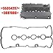 XINGWANGDYYI Head Cam Cover Gasket for Opel for Corsa D 2007-2021 for Meriva 2005-2010 for Mokka 2012-2021 Oe：55354237 5607980 Vs50779R Car Engine Valve Cover Gasket Set