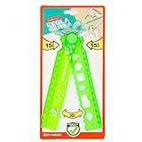comprar regla extensible Regla ideal para uso escolar, manualidades, estudiantes, niños, Hogar. E ideal para ayudar a medir y trazar líneas rectas en sus actividades.