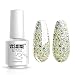 Vishine Gelpolish Long-lasting Gel Nail Polish Lacquer Shiny Color Soak Off UV LED Manicure Gold(1854)