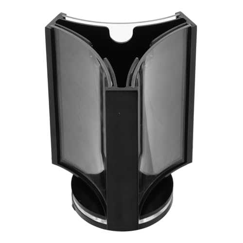 Hemobllo Rotating Tabletop Board Menu Card Holder Table Menu Display Stand Desktop Menu Holder Menu Display Stands Menu Table Top Stand Table Menu Holder Black Acrylic