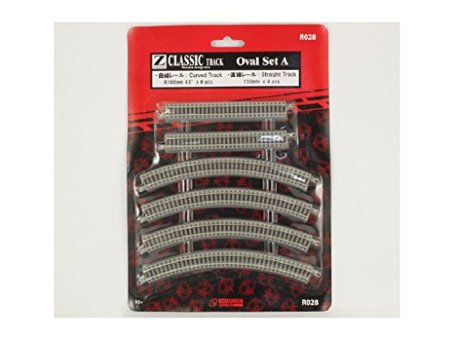 Rokuhan Z Scale R028 Oval Track Set z Scale Track