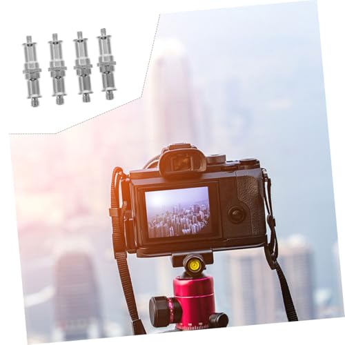 Image of 4Pcs 1 /4 to 3 /8 Screw Adapter for Camera Lighting Equipment