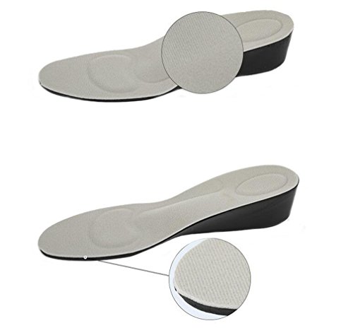 Plantillas elevadoras de espuma viscoelástica 2.5 cm para hombre miniatura 6