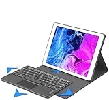 Touchpad Keyboard Case for iPad 9.7, Compatible with iPad 6th Generation, 5th Gen - iPad Air 2 & 1 -...