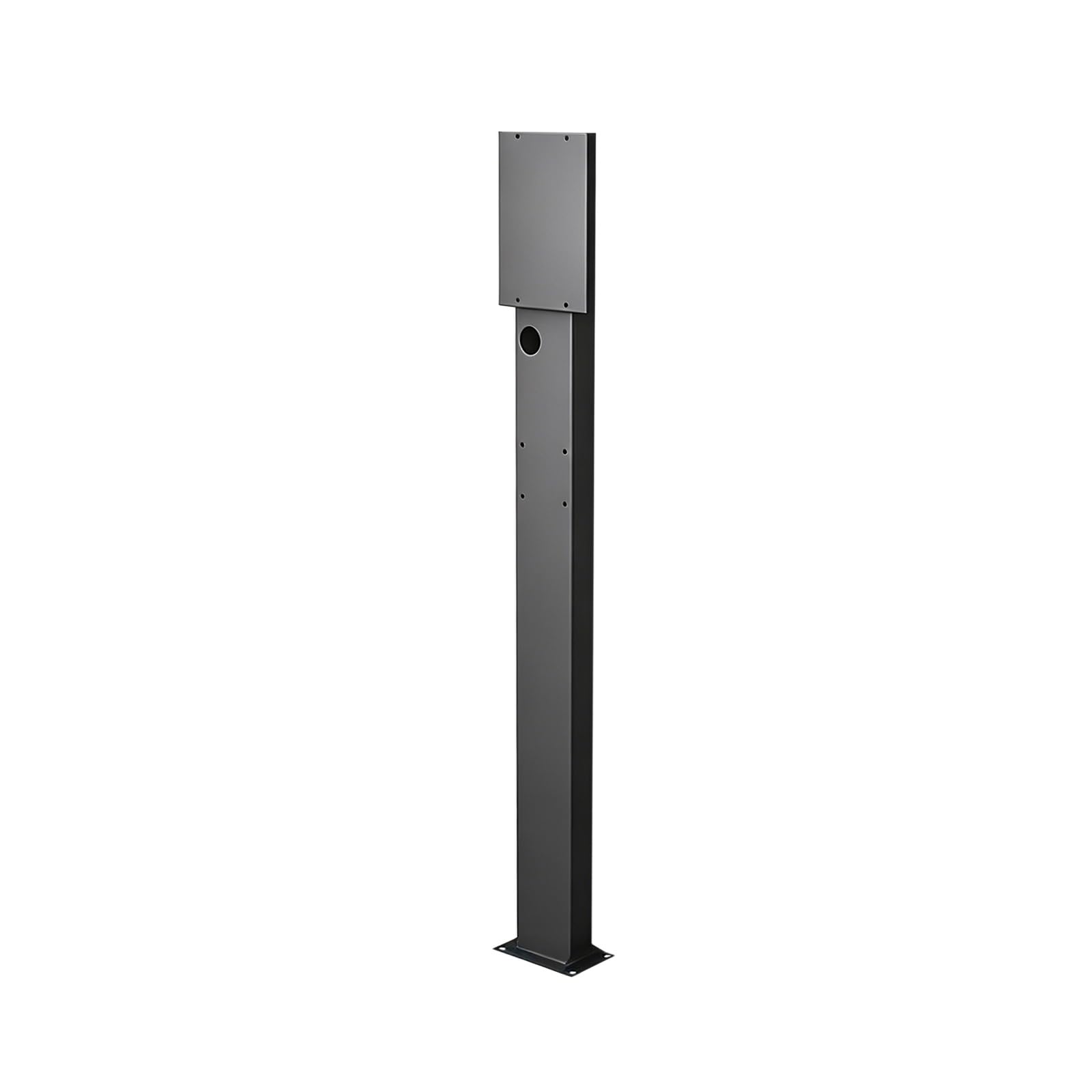 Supporto per Stazione di Ricarica EV，Stazione di Ricarica Universale per Esterni, Piedistallo Universale Esterni/Interni Impermeabile e Antiruggine Compatibile con 95% dei Modelli di Veicoli(Black)