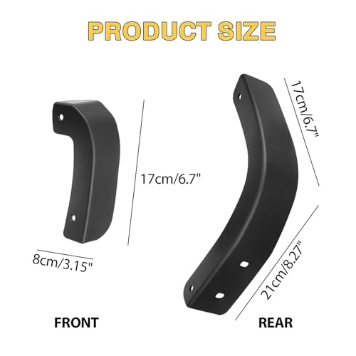 Bavettes pour Chevrolet Silverado 1500 idéales pour chemins et boue - 4
