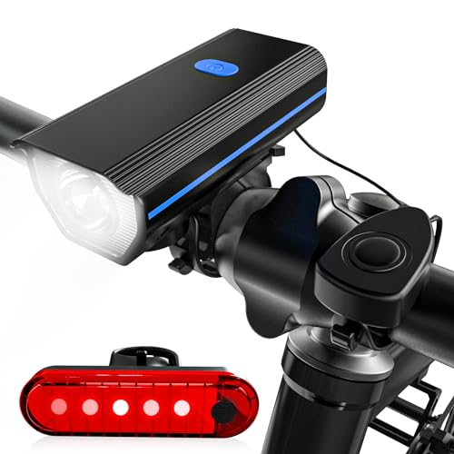 Rechargeable Bike Lights Electric Bell Ultra Bright Bicycle Where to
