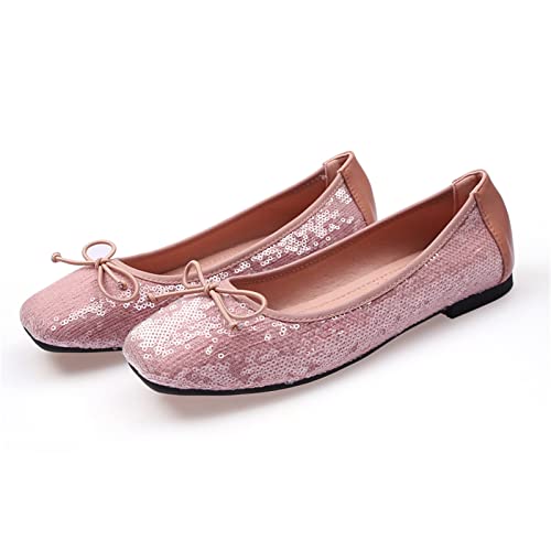 Ballerines plates à bout carré pour femme idéales pour le bureau et sorties