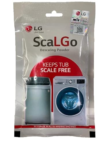 Image of LG ScaLGo Washing Machine Cleaner Descaling Powder for Front Load and Top Load Washing Machines Pack of 1 (100 Gm /Pack)