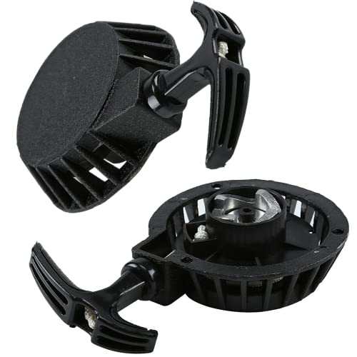 Mini Moto Pull Start Pull Starter 49CC Mini Alloy Pull Starter Part Recoil Moto Start For 49CC Mini Pocket Dirt Bike Atv Quad Black