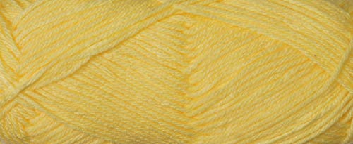 Image of Pastel Color Acrylic Hand Knitting Yarn (Light Lemon) (200gms)