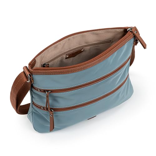 Image of The Sak Esperato Crossbody Purse - Eco Twill Cross Body Handbag For Everyday & Travel - Zipper Closure & Adjustable Strap