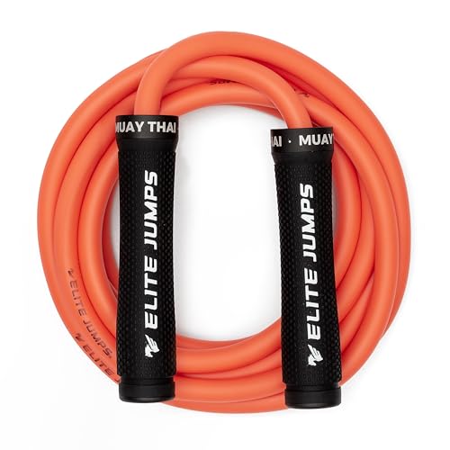 Muay Thai 3.0 Weighted Jump Rope for Men & Women - Professionally Designed for High-Intensity Training | Muay Thai Jump Rope, MMA & Fitness Jump Rope - Full Body Workout Weighted Rope Muay Thai 3.0 Weighted Jump Rope for Men & Women - Professionally Designed for High-Intensity Training | Muay Thai Jump Rope, MMA & Fitness Jump Rope - Full Body Workout Weighted Rope