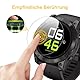 Beukei Panzer Schutz Glas für Garmin Epix/Epix Pro (Gen 2) 47mm, 4 Stück glass screen protector[Anti-Kratzen][Sans Bulless][Fingerabdruck kompatibel][9H Härte] display folie