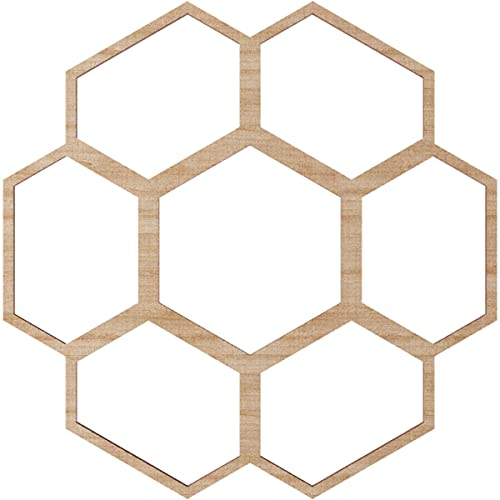 Image of Ekena Millwork 16 inchOD x 6 7 /8 inchID x 1 /4 inchT Florin Wood Fretwork Pierced Ceiling Medallion, Alder