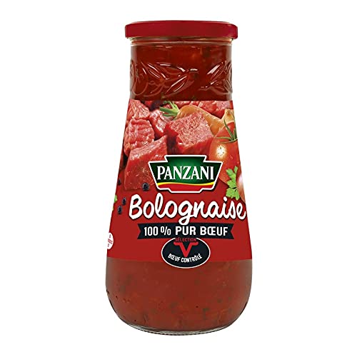 PANZANI | Panzani Sauce Bolognaise Pur Boeuf 650G | Lot De (2) | livraison offerte
