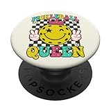 Photo Gallery pickleball regina divertente retro paddle star sorriso corona popsockets popgrip adesivo Photo Gallery pickleball regina divertente retro paddle star sorriso corona popsockets popgrip adesivo