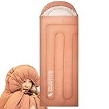 Saco de dormir, saco de dormir para adultos, impermeable, para clima frío y cálido, para camping, senderismo, viajes al aire libre