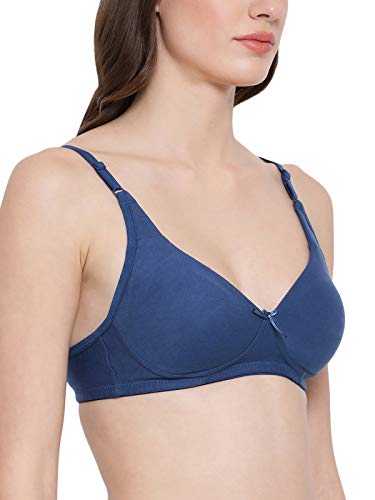 Image of Clovia Cotton Blend Women's Non-Padded Bra