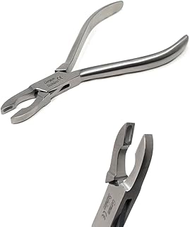 Premium German Steel Ring/Loop Closing Pliers w/Grip Handle Wire Bending Closing Orthodontic Pliers Stainless Steel Instruments