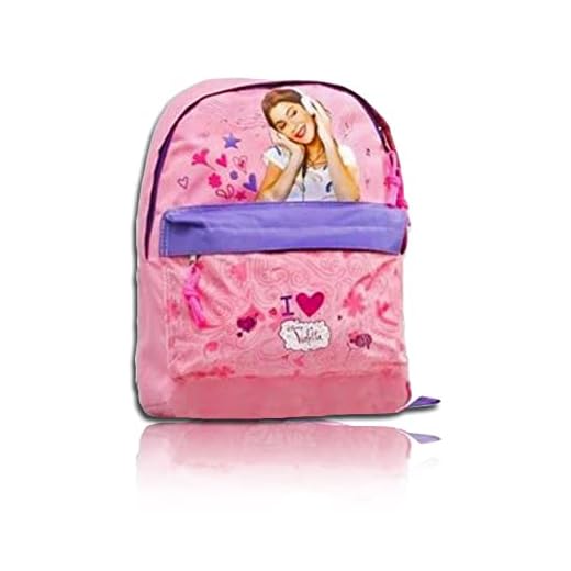 Zaino asilo e tempo libero VIOLETTA cartella scuola Disney Junior 33 x 28 x 8 cm 641624 mws
